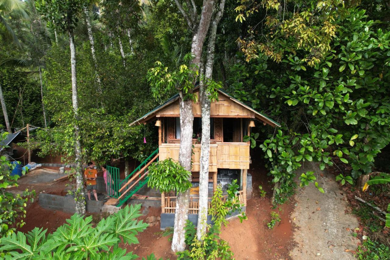Guest house Fab - Bamboo Hut With Open Shower *