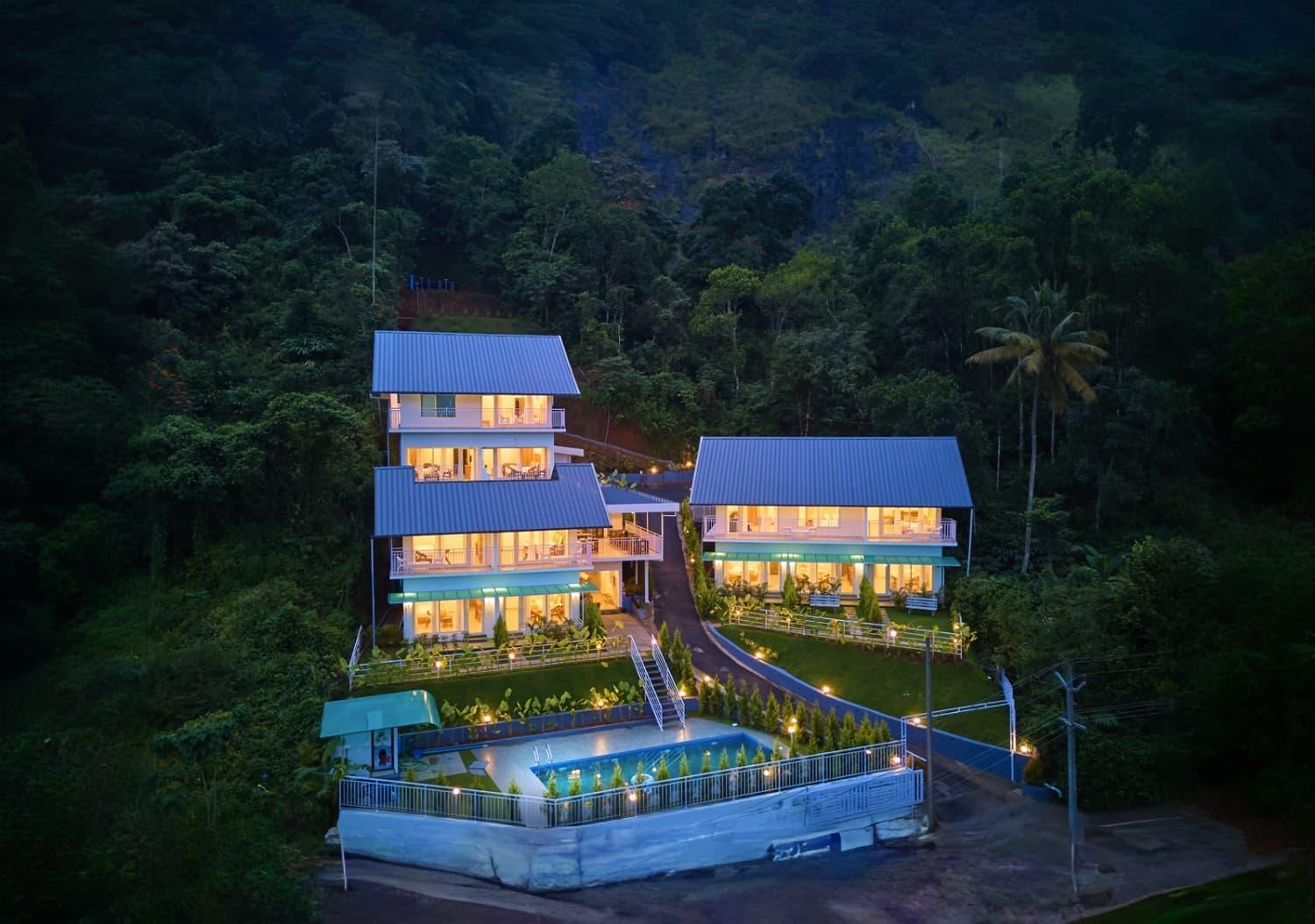 Resort Ice Mist Pool By Voye Homes *